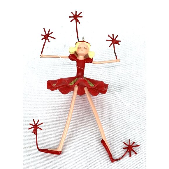 Department 56 Glitter Girls Cheer Ballet Ballerina Christmas Tree Ornament 4" - Picture 1 of 6